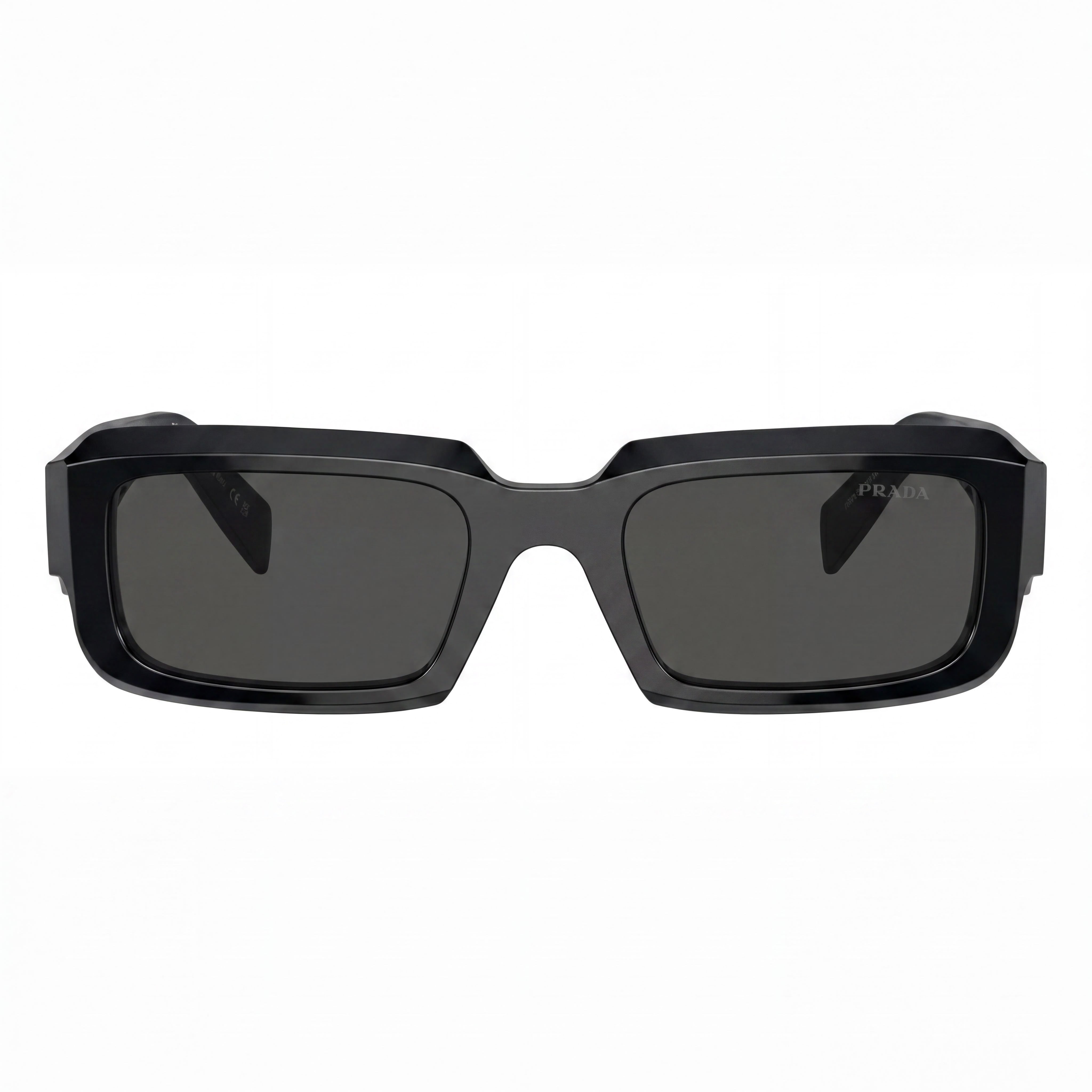 Prada PR 27ZS Black Rectangle Sunglasses Unisex, 54mm, Photo 2