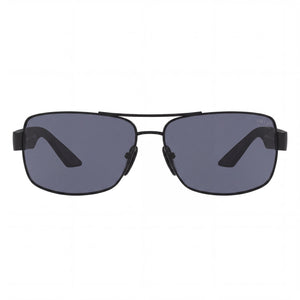Prada Ps 50zs 1bo09r Aviator Sunglasses for Men — front view, Metal frame