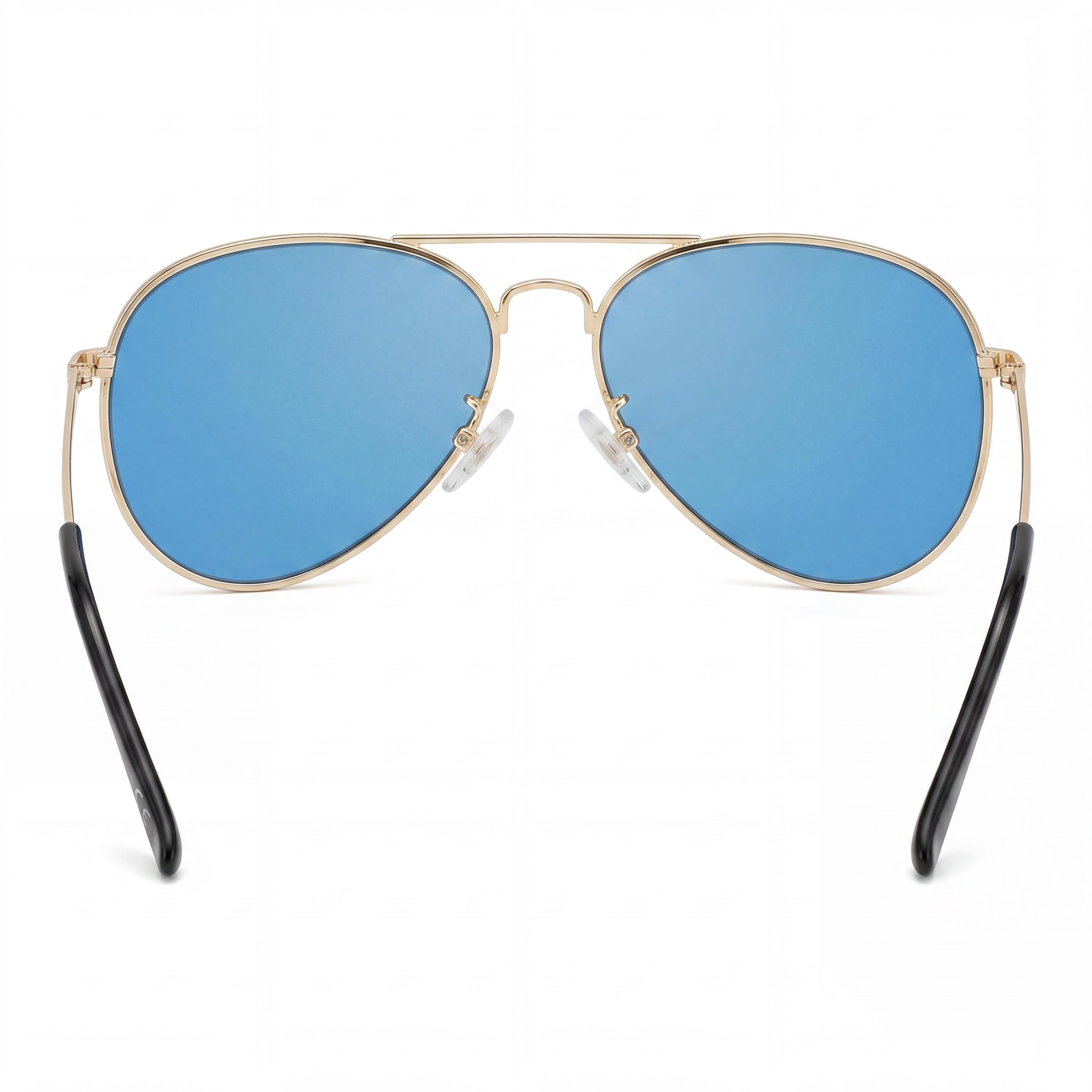 Prive Revaux Champagne Gold Aviator Sunglasses for Women, 55mm, Photo 4