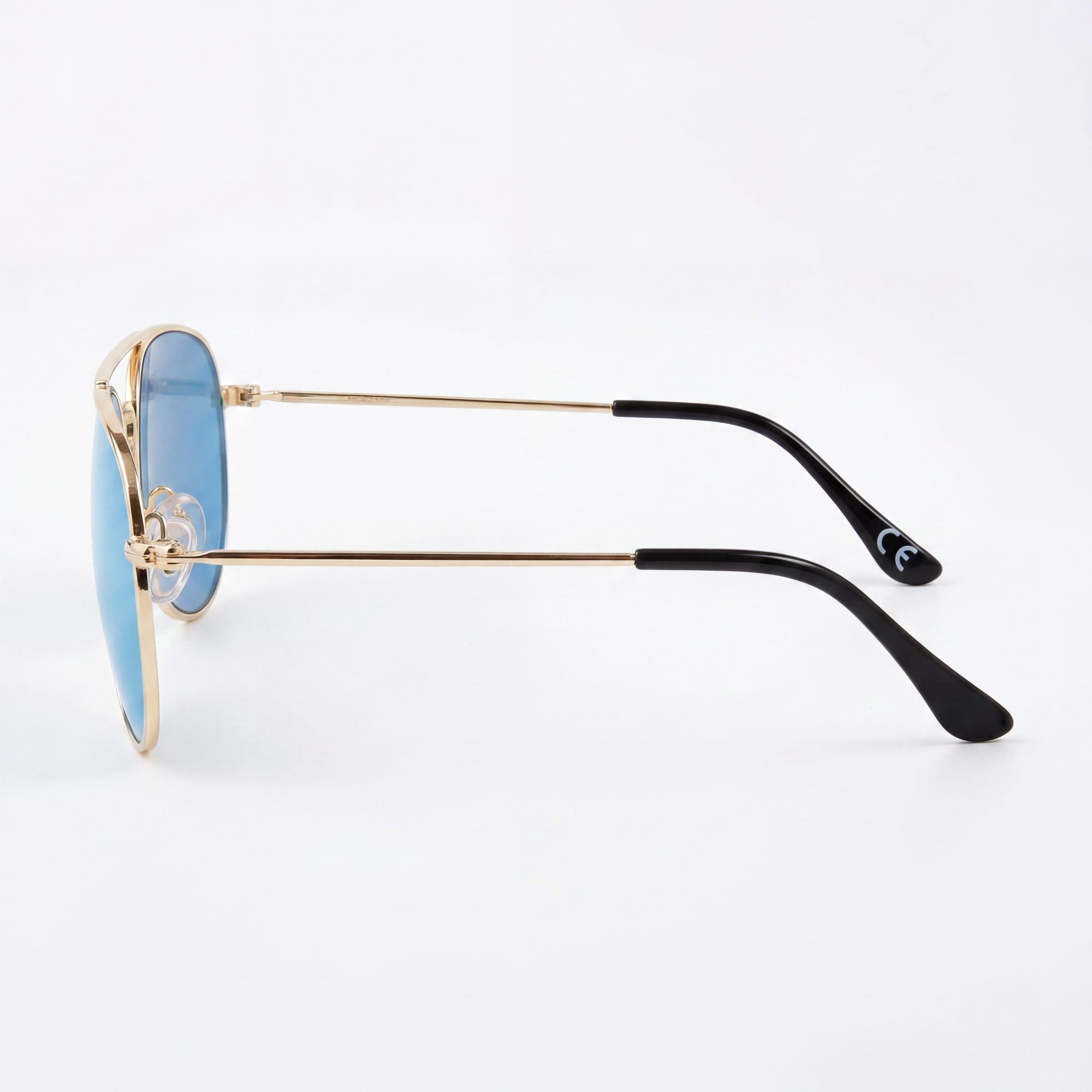 Prive Revaux Champagne Gold Aviator Sunglasses for Women, 55mm, Photo 3
