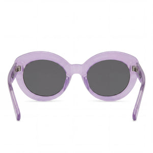Privé Revaux No Concept Round Sunglasses for Women — interior view, Non-Polarized lens detail