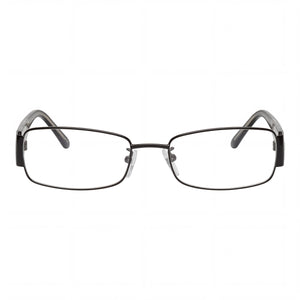 Pucci Rectangle Eyeglasses for Women — front view, Black frame
