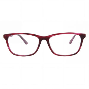 Puma Optical Frames Rectangle Eyeglasses for Unisex — front view, Plastic