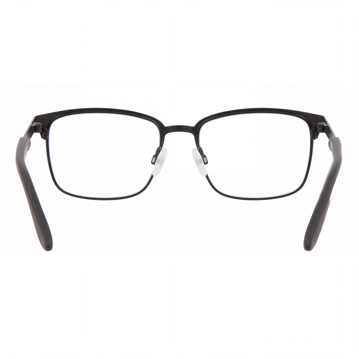 Gafas graduables para hombre PUMA PE0153OI-30010936-001 cuadradas/rectangulares de metal, color negro transparente, 52-16-145mm, Photo 3