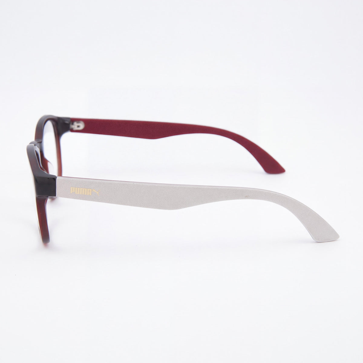 Puma PU0043O-30000318-006 Silver Round Eyeglasses Unisex, 49mm, Photo 2