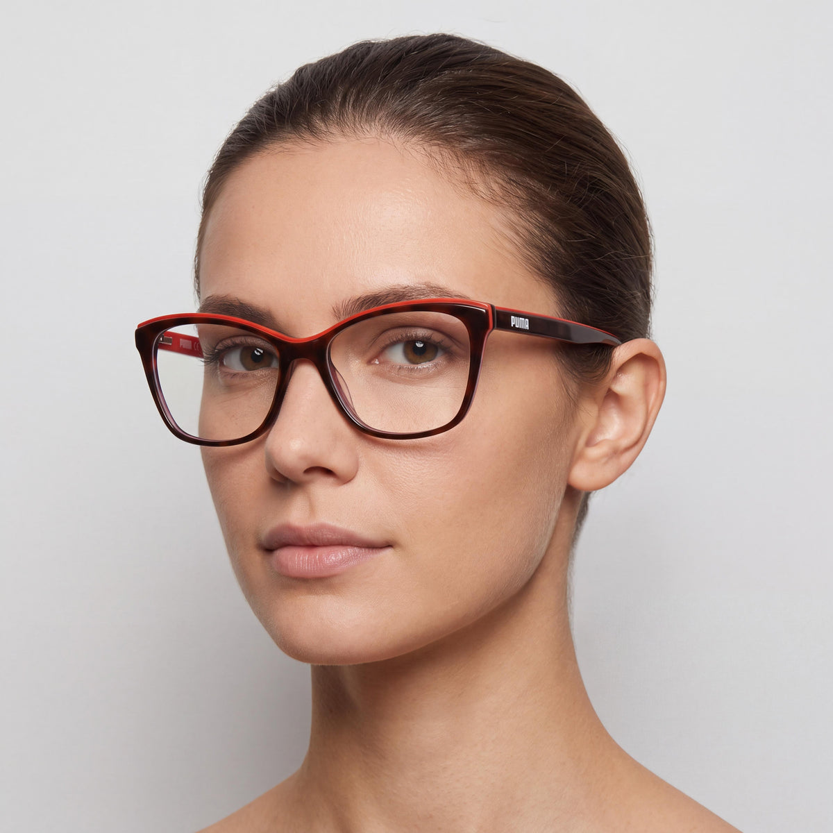Puma PU0240O-30007478-003-20360-NS Cat Eye Eyeglasses for Women, 53mm, Photo 3