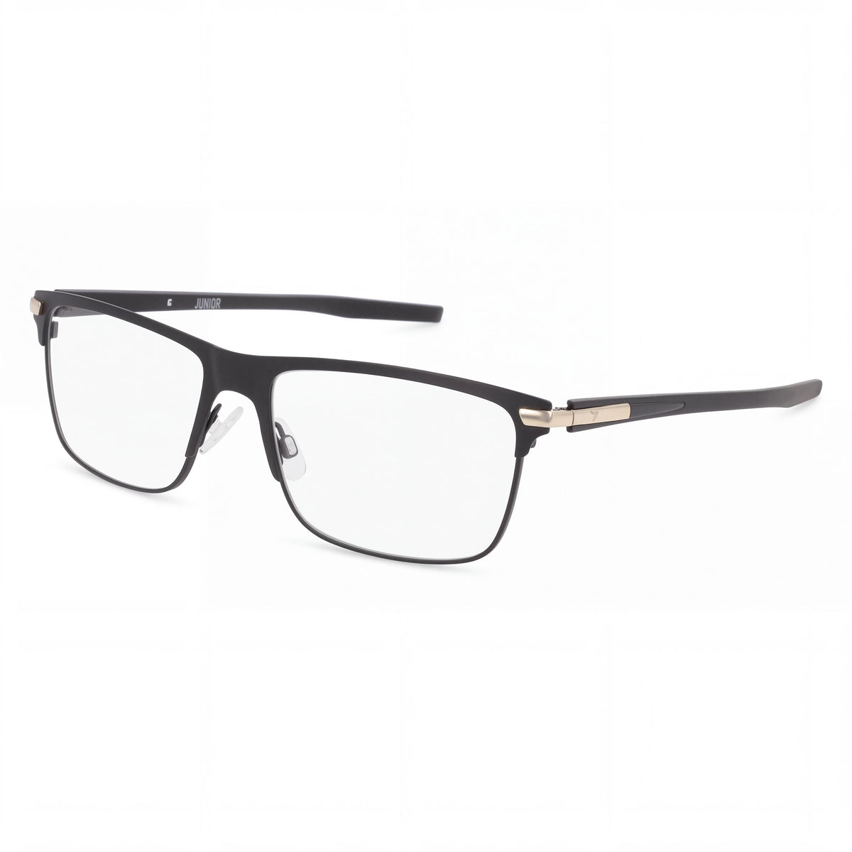 Gafas graduadas unisex Puma Pu0276o rectangulares transparentes negras, 58mm, Photo 1