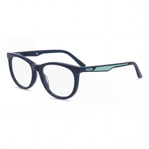 Puma PU0390O-30013297-002 Blue Rectangle Eyeglasses for Women, Plastic frame