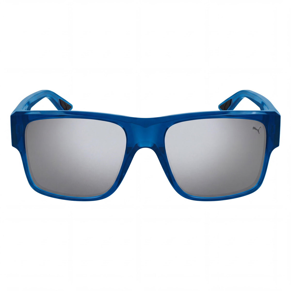 Puma Pu0403s-004 Blue Rectangle Sunglasses for Men, 57mm, Photo 2