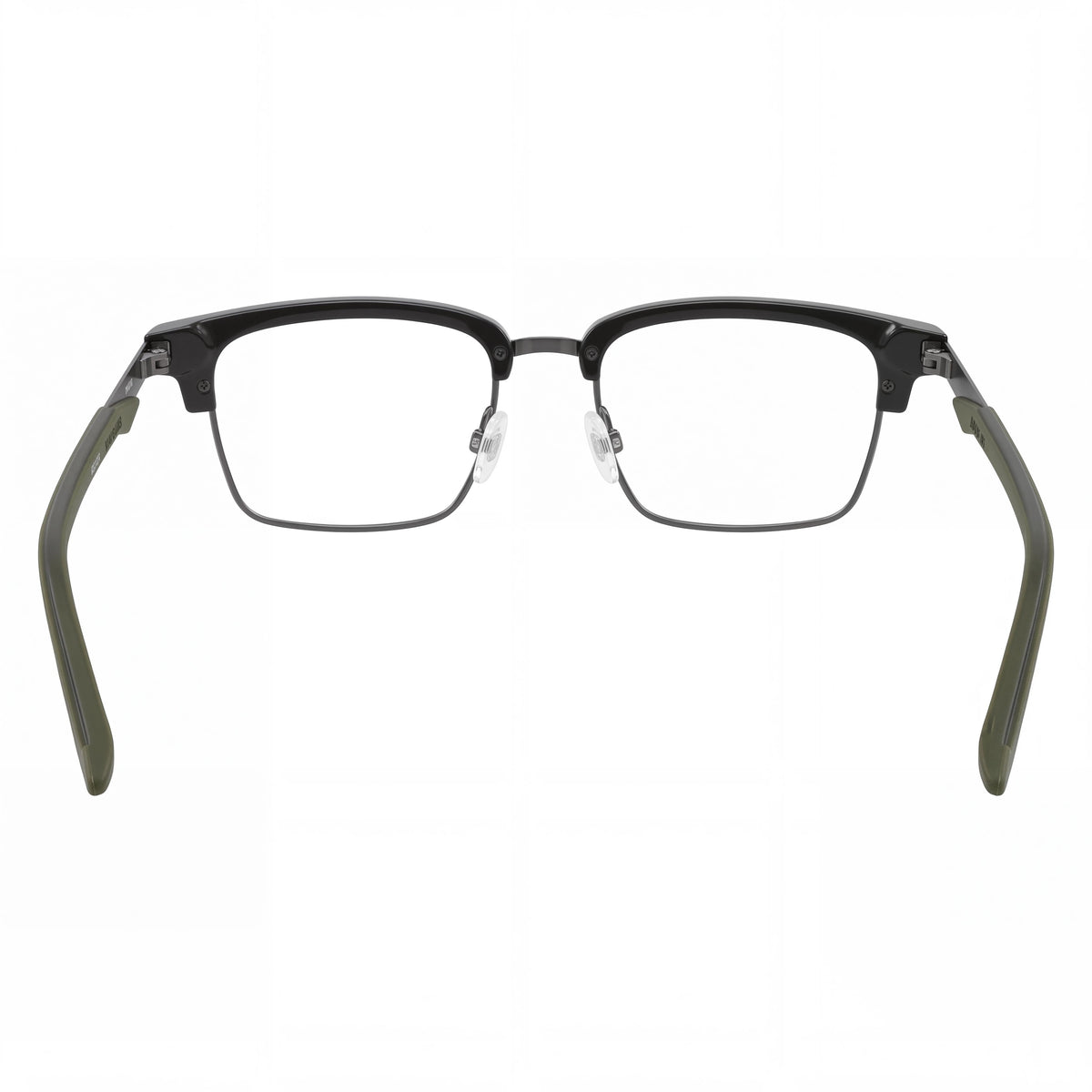Gafas graduadas unisex PUMA Pu0411o clásicas de acero inoxidable, color verde, transparente y gris plomo, 52-18-145, Photo 4