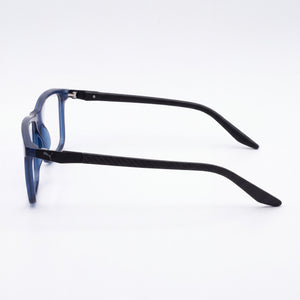 Puma Pu0419o Rectangle Eyeglasses Unisex — front view, CHARCOAL frame