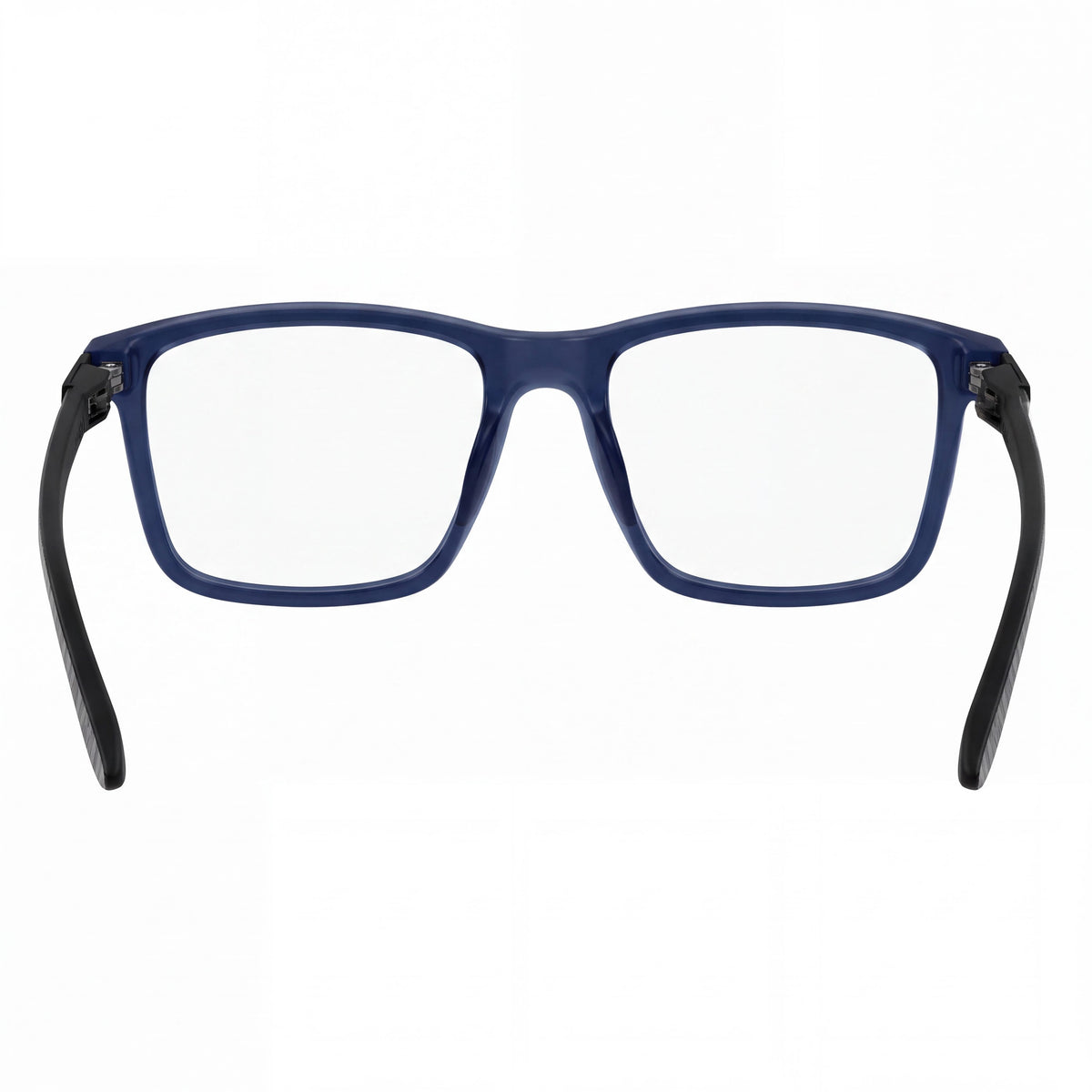 Puma Pu0419o Black, Transparent Rectangle Eyeglasses for Men, Charcoal, Photo 4