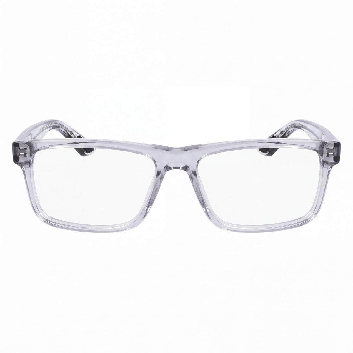 PUMA Pu0444o Crystal Transparent Rectangle Eyeglasses Unisex, 56mm, Photo 2
