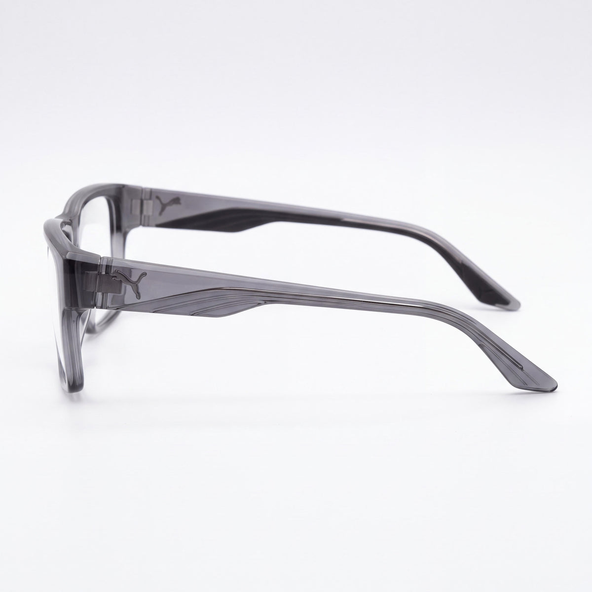Puma Pu0446o-003 Grey Transparent Eyeglasses for Men, 57mm, Photo 3