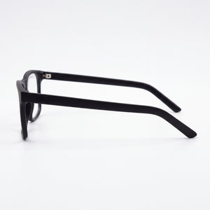 Puma Pu0517o-001 Rectangle Eyeglasses Unisex — front view, Acetate