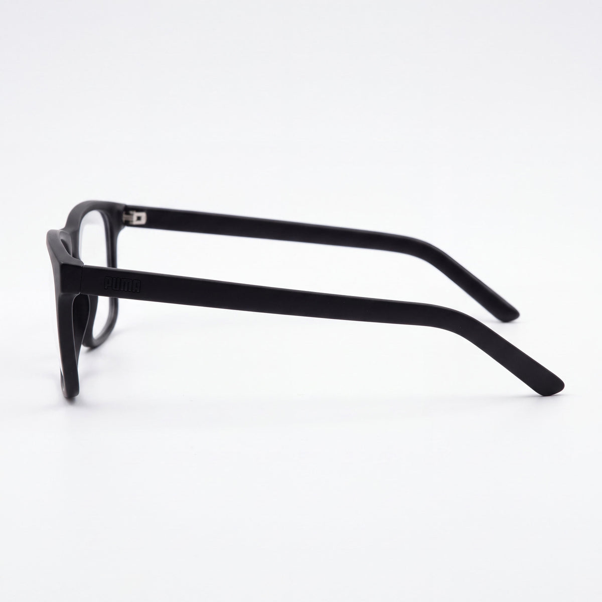 Puma Pu0517o-001 Black Transparent Rectangle Eyeglasses Unisex, Photo 2