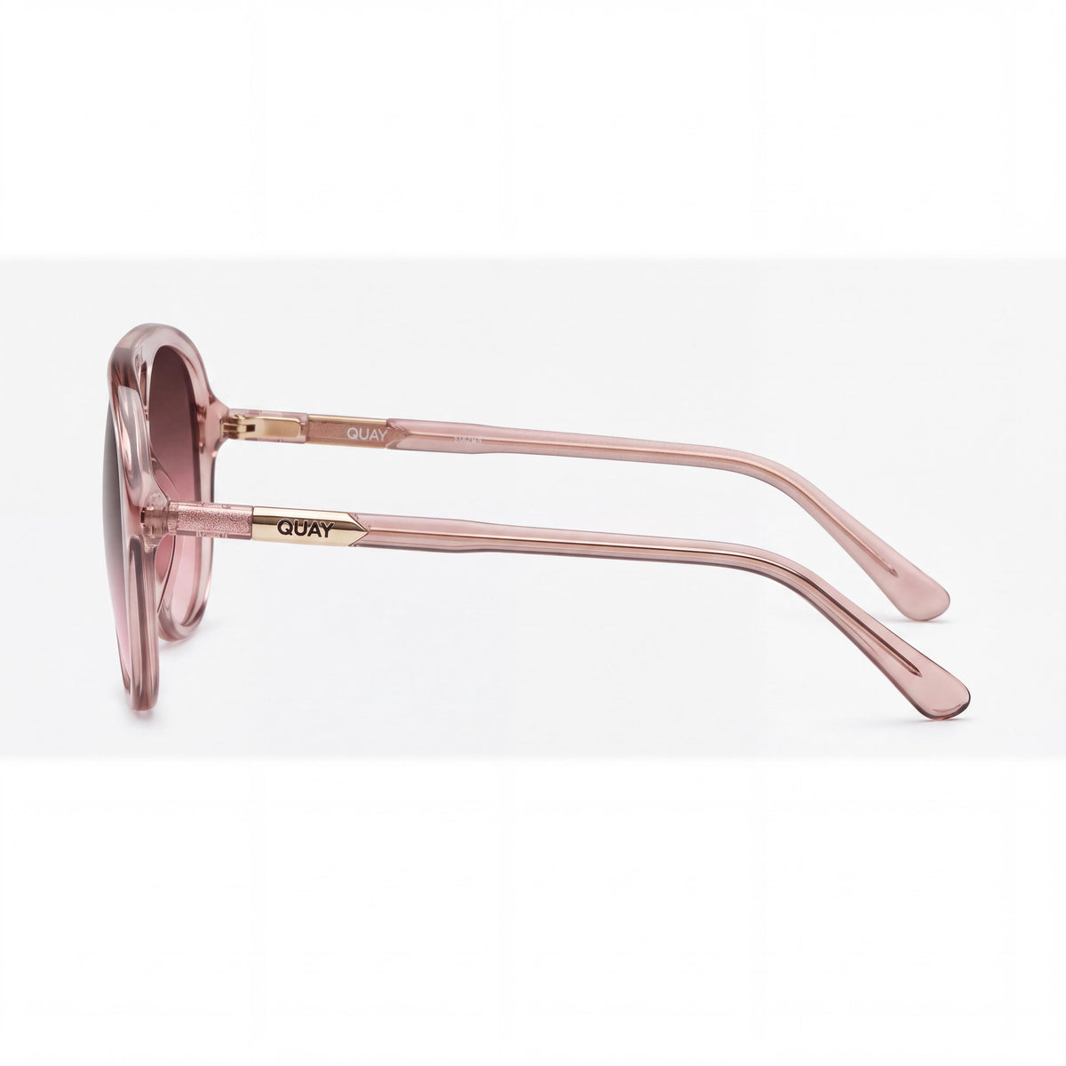 QUAY AUSTRALIA Beige Aviator Sunglasses for Women, 57mm, Photo 2