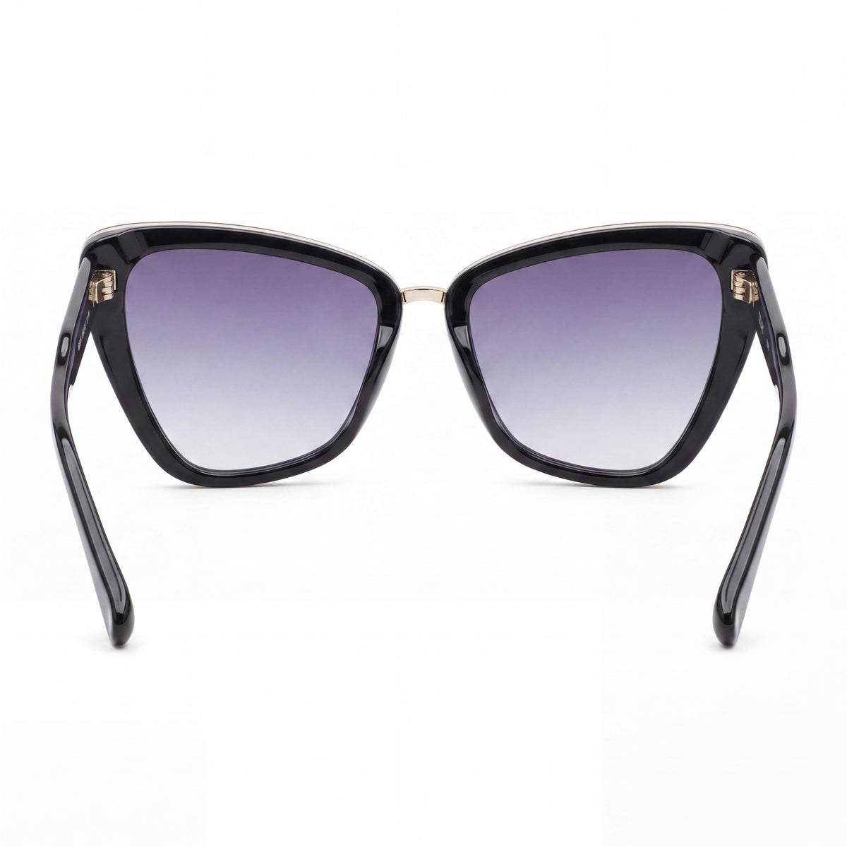 Gafas de sol para mujer QUAY AUSTRALIA tipo ojo de gato en color negro ahumado, Photo 4