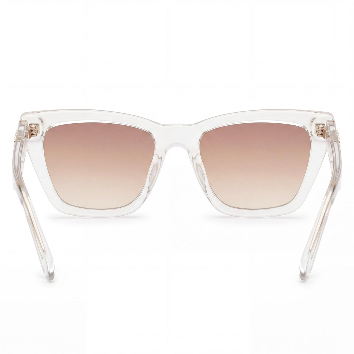 QUAY AUSTRALIA Call the Shots Clear Cat Eye Sunglasses for Women, Photo 4
