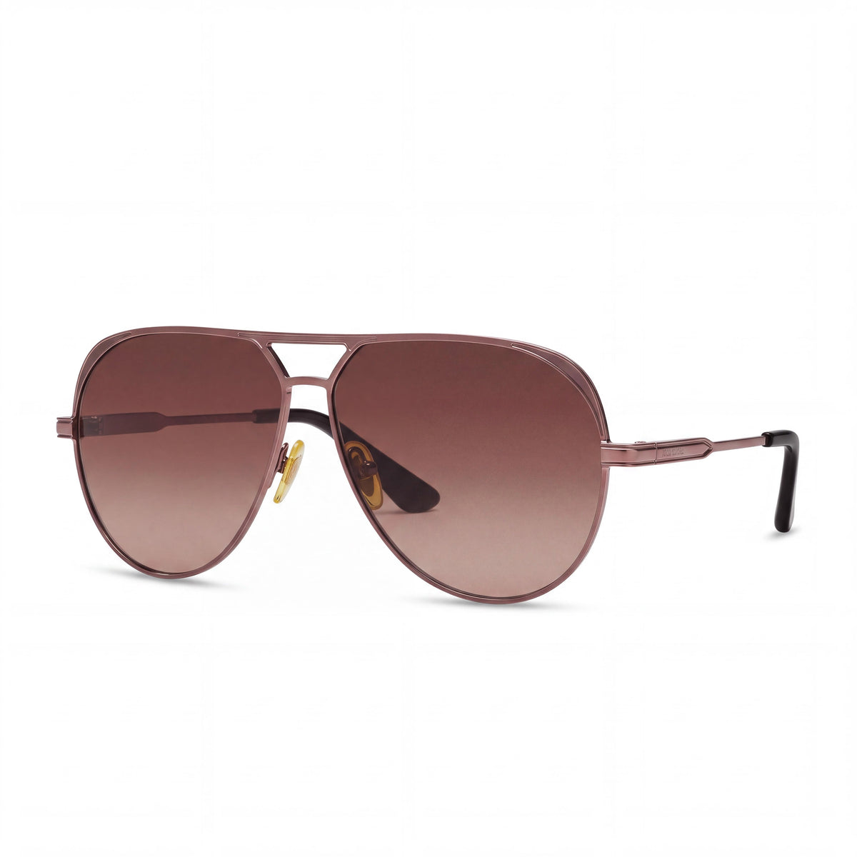 QUAY AUSTRALIA Gold Aviator Sunglasses for Women, 63mm, Photo 1
