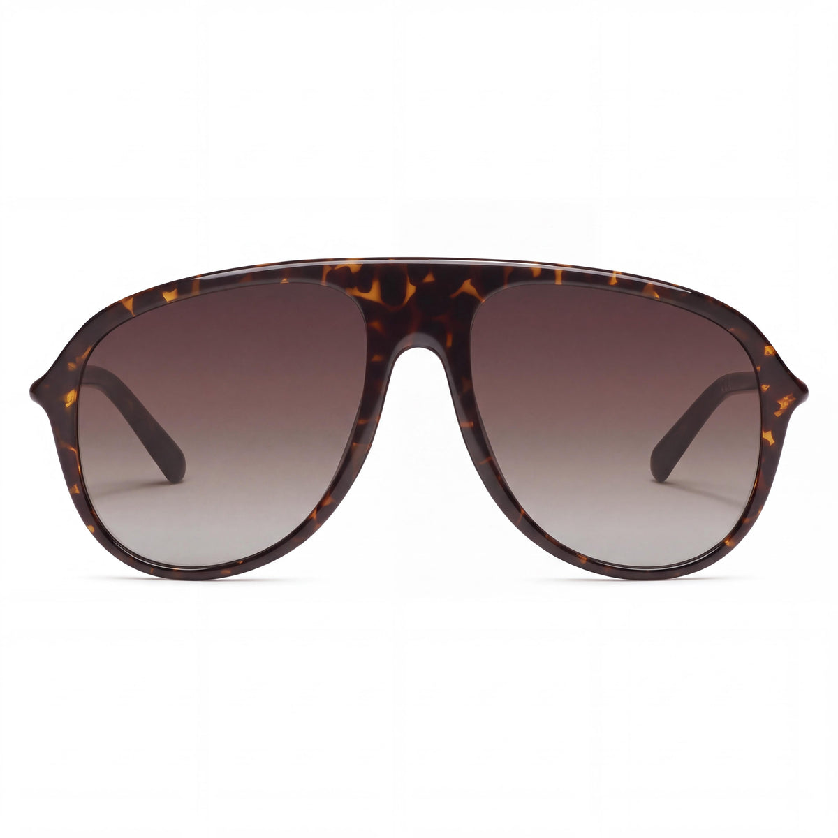 QUAY AUSTRALIA Dark Tortoise Brown Aviator Sunglasses for Women, Photo 2