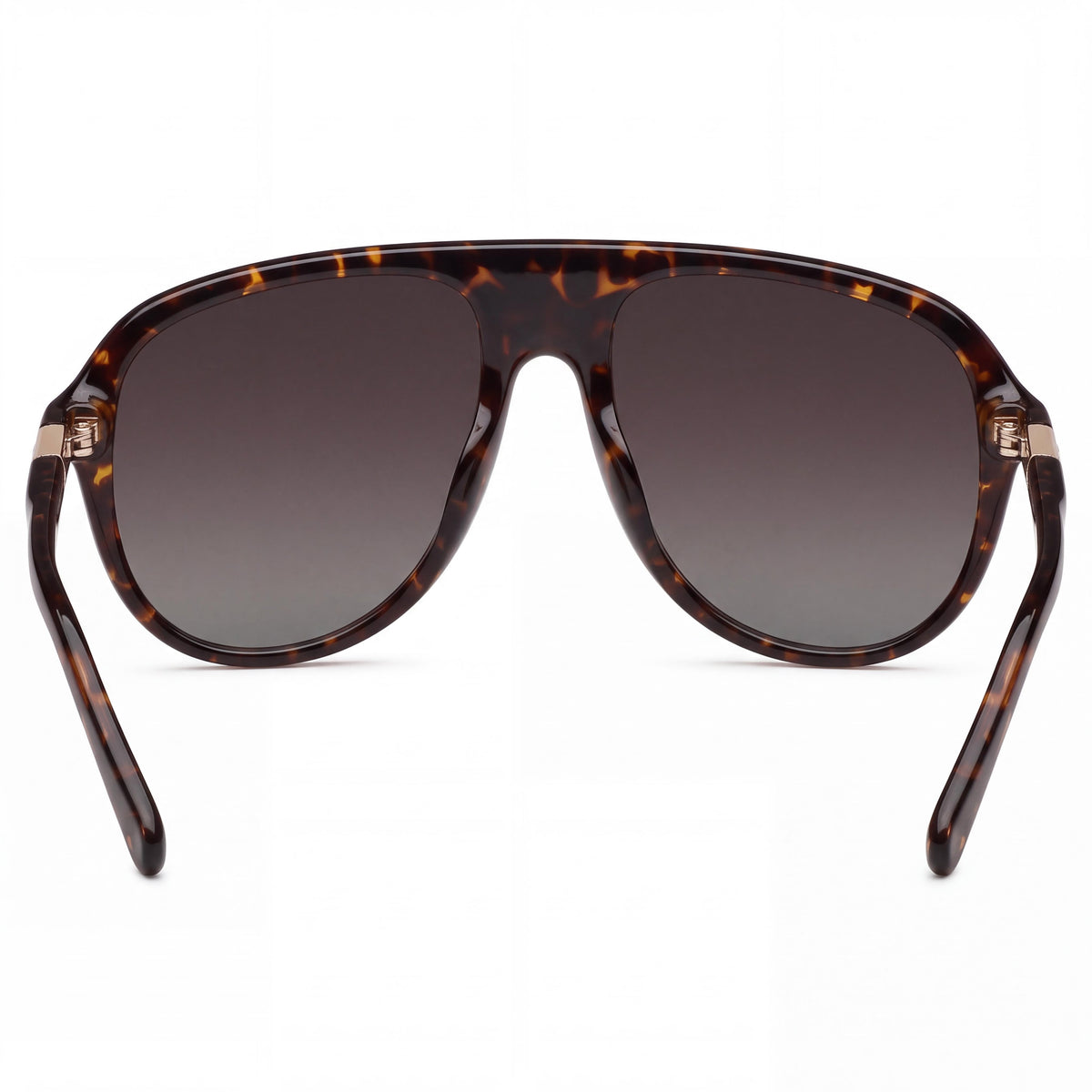 QUAY AUSTRALIA Dark Tortoise Brown Aviator Sunglasses for Women, Photo 4