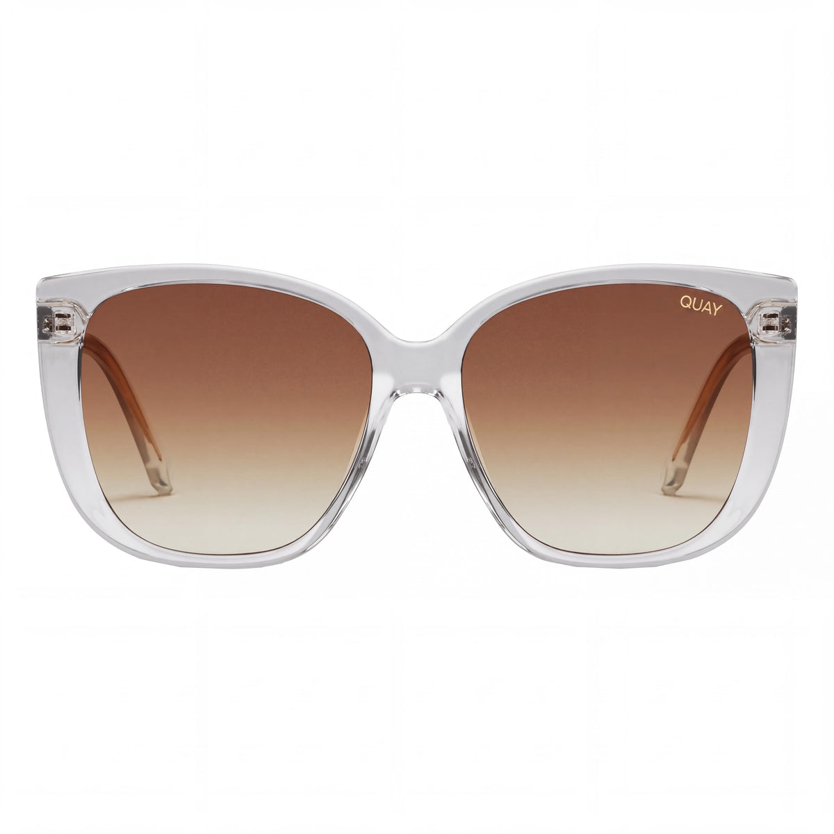 Gafas de sol rectangulares transparentes para mujer de QUAY AUSTRALIA, Photo 2