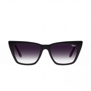 Quay Call the Shots Cat Eye Sunglasses for Women — front view, Plastic frame