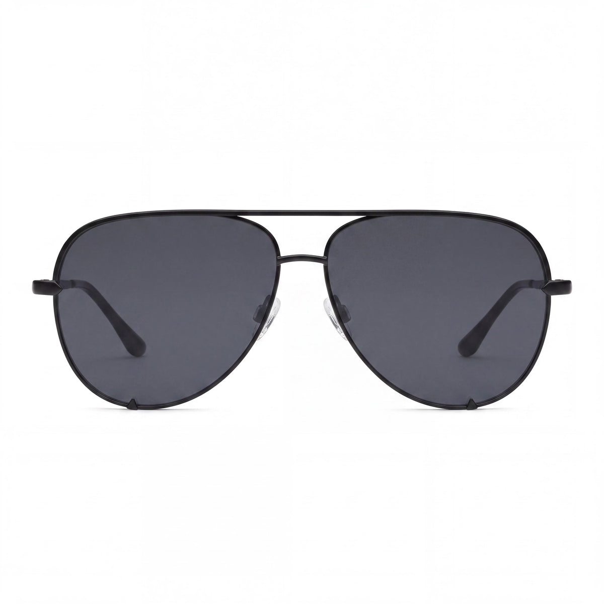 Gafas de sol aviador unisex Quay High Key negras, 64 mm, Photo 2