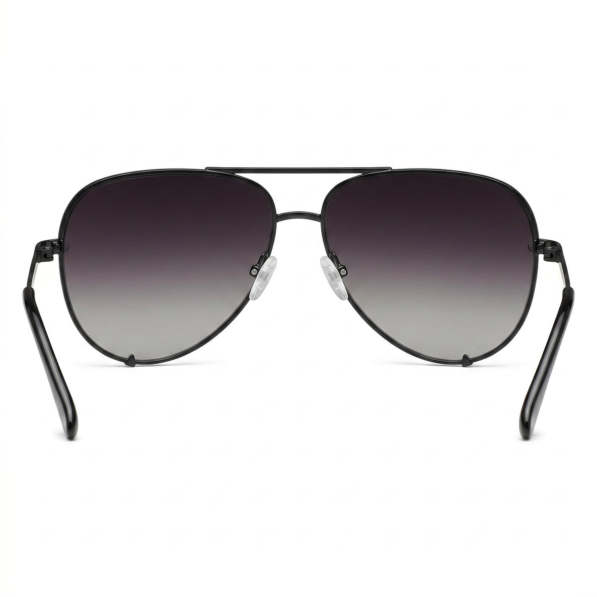Quay High Key Extra Large Black/Fade Sunglasses for Women, 64mm, Photo 4