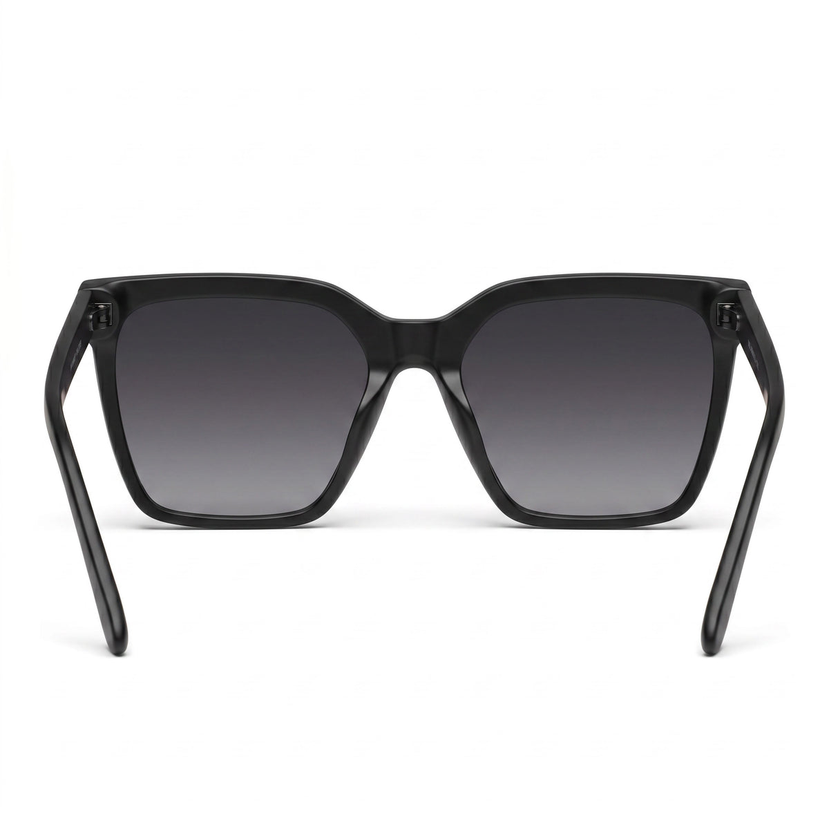 Gafas de sol cuadradas negras Level Up para mujer de Quay, 58 mm, Photo 3