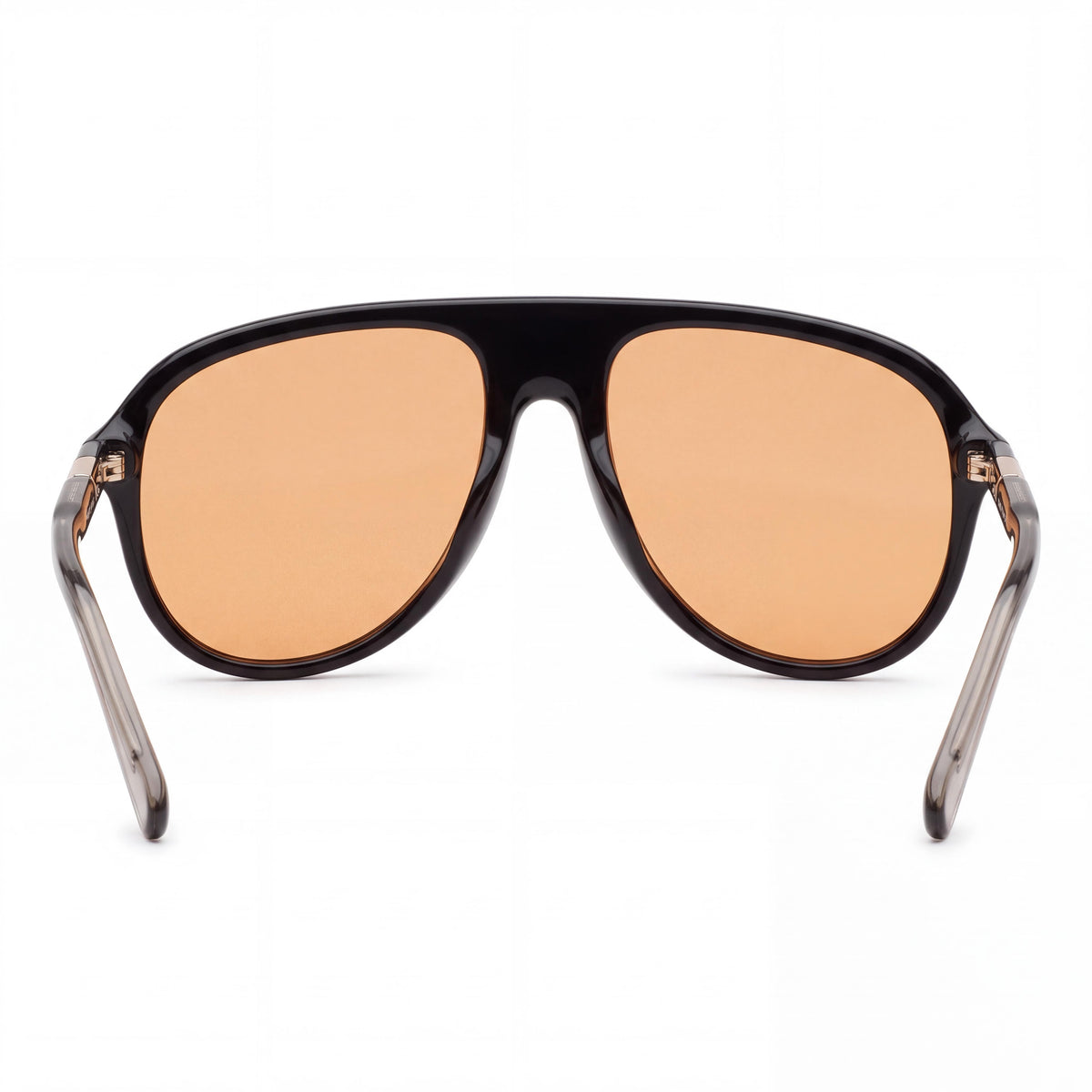 Quay NO-NS-2323-BLK/HNY Black/Honey Aviator Sunglasses for Women, 57mm, Photo 4