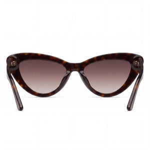 QUAY TEMPTED Cat Eye Sunglasses for Women — front view, Acetate frame