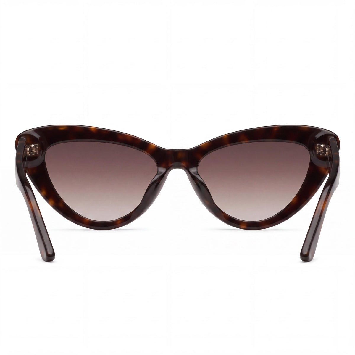 QUAY TEMPTED Brown Cat Eye Sunglasses for Women, 67mm, Photo 2