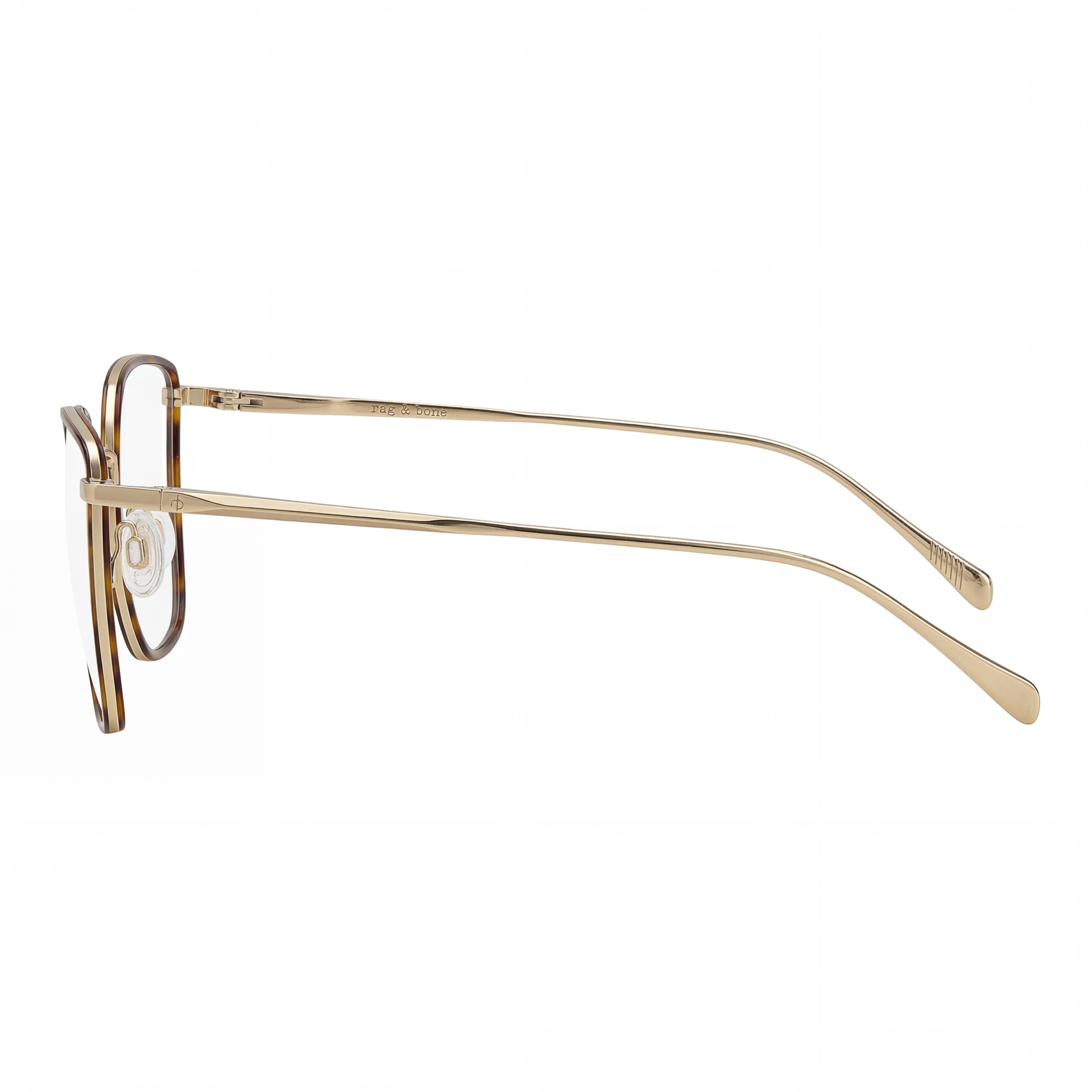 Gafas de Mariposa Havaneras Doradas Rag & Bone Eyewear para Mujer, Photo 2
