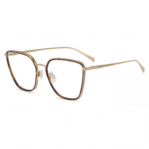 Rag & Bone Eyewear Gold Butterfly Eyeglasses for Women, Metal frame