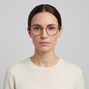 Rag & Bone Eyewear Gold Eyeglasses Women — lifestyle wear, office and reading