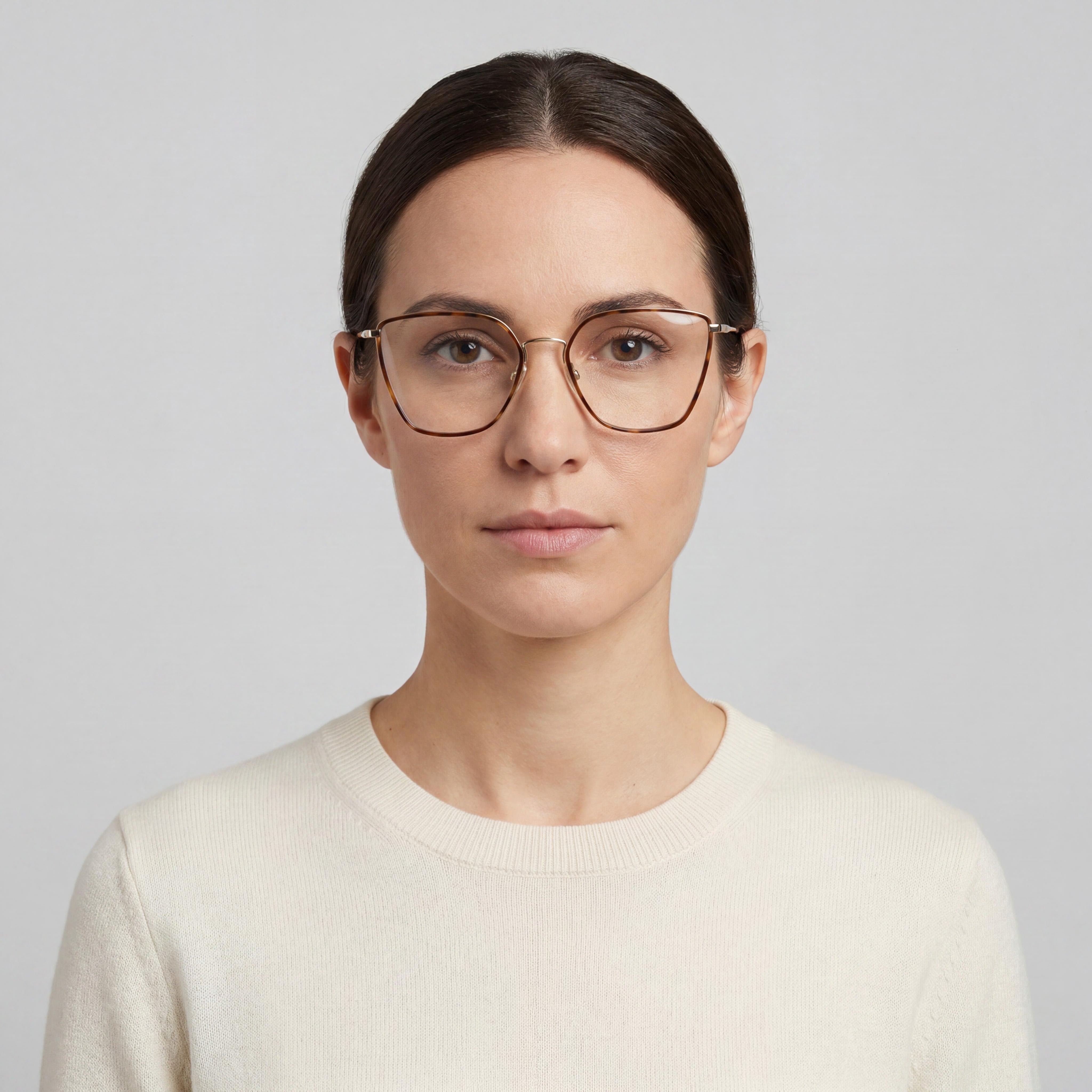 Gafas de Mariposa Havaneras Doradas Rag & Bone Eyewear para Mujer, Photo 4