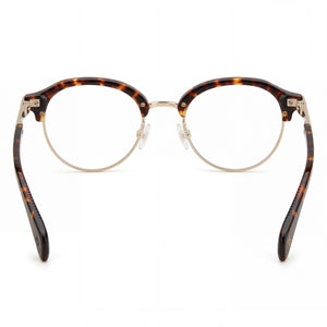 Rag & Bone Round Eyeglasses for Men — front view, Alloy Steel