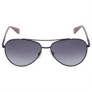Rag & Bone Modern Pilot Sunglasses for Women — front view, Alloy Steel frame