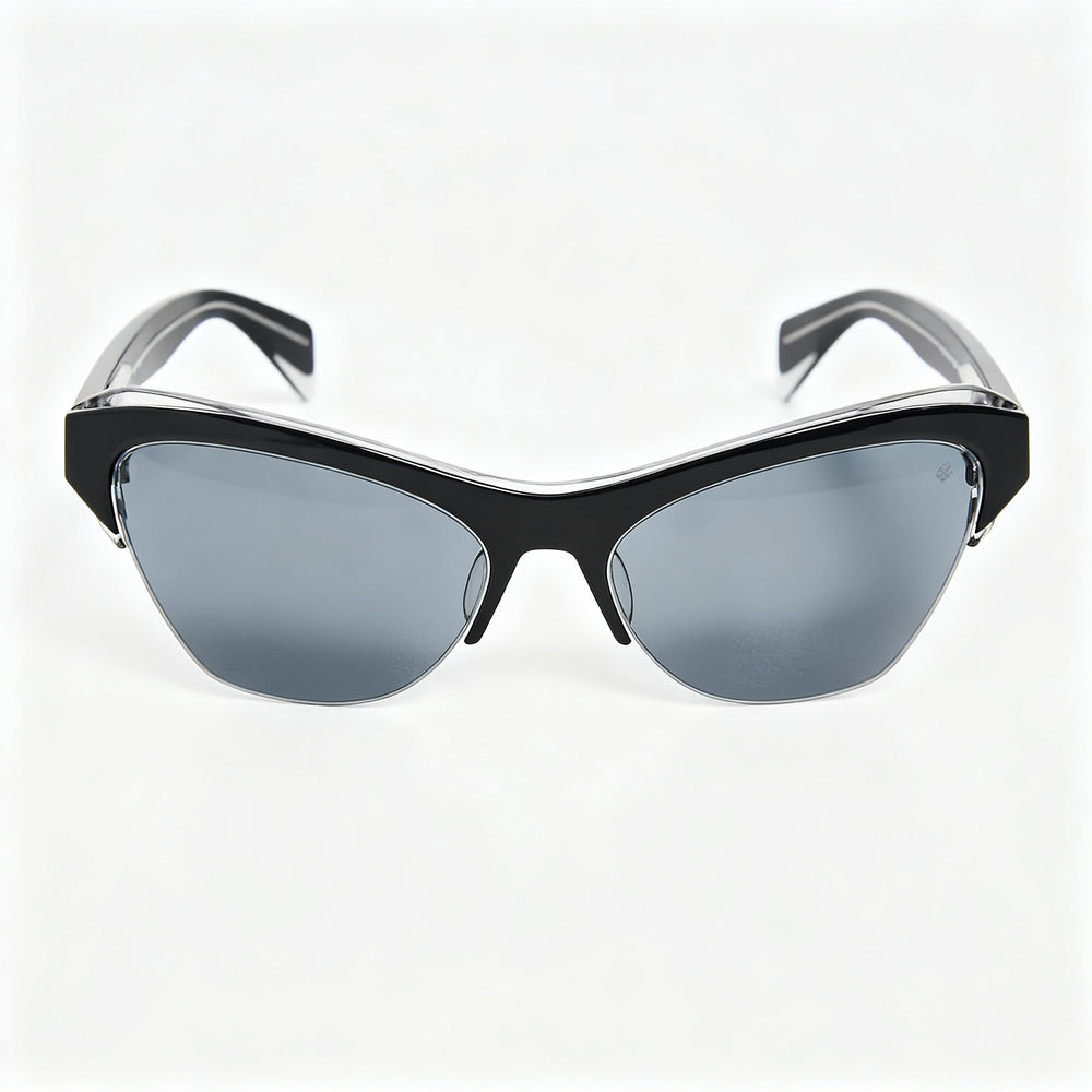 Rag & Bone Modern Heritage Cat Eye Sunglasses for Women — front view, Plastic frame
