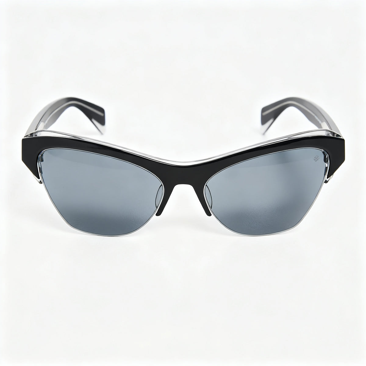 Rag & Bone Modern Heritage Black Grey Sunglasses for Women, 61mm, Photo 2