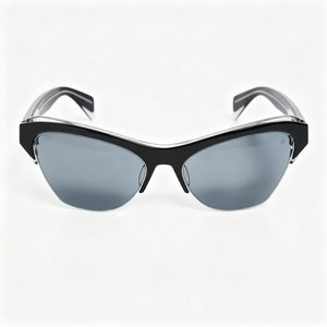 Rag & Bone Modern Heritage Cat Eye Sunglasses for Women — front view, Plastic frame