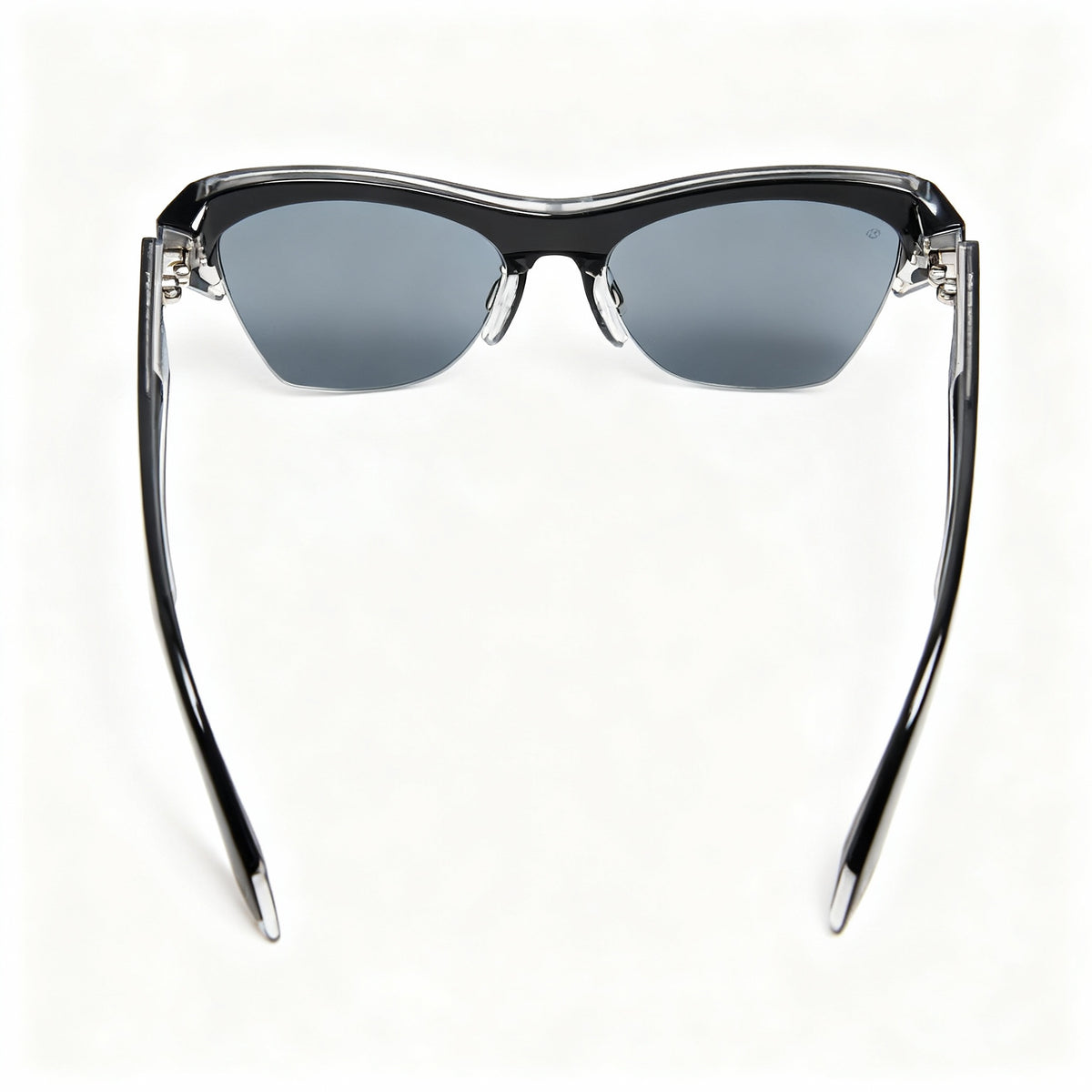 Rag & Bone Modern Heritage Black Grey Sunglasses for Women, 61mm, Photo 3