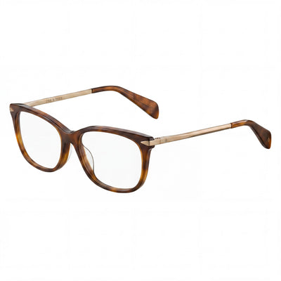 Rag & Bone RNB 3006 Havana Square Eyeglasses for Women, Metal frame
