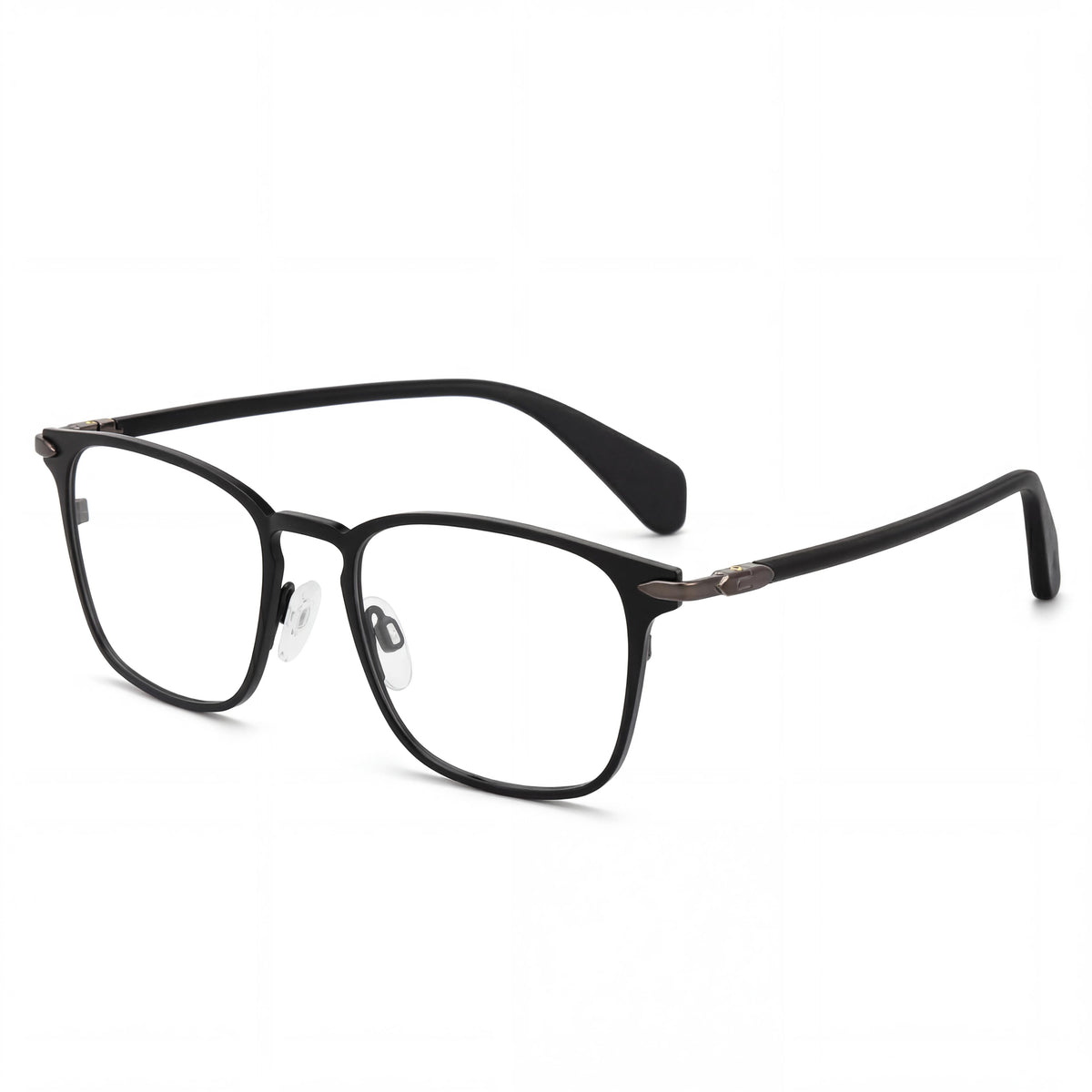 Gafas cuadradas para hombre Rag & Bone RNB 7015 en negro, titanio, Photo 1