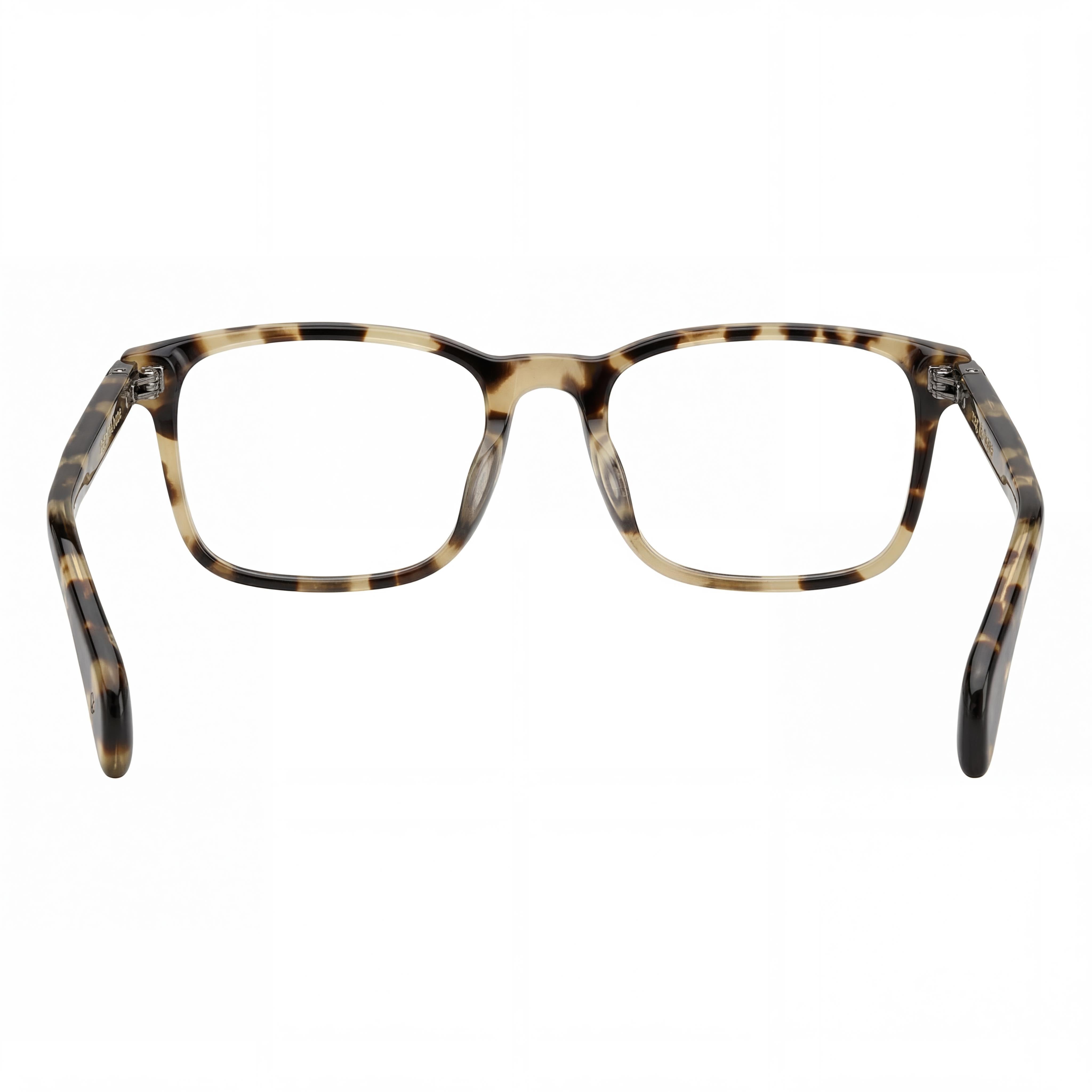 Rag & Bone RNB 7016 Yellow Havana Rectangle Eyeglasses for Women, 53mm, Photo 2