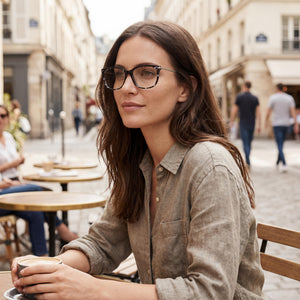 Rag & Bone RNB3006 Havana Eyeglasses Unisex — lifestyle wear, office and reading