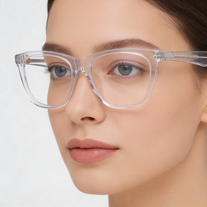 Rag & Bone RNB3013 Transparent Eyeglasses Women — lifestyle wear, office and reading