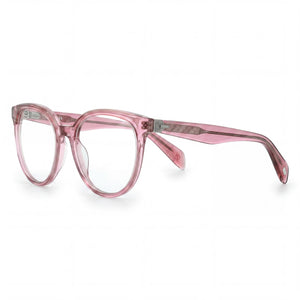 Rag & Bone RNB3029 Pink Round Eyeglasses for Women, Plastic frame